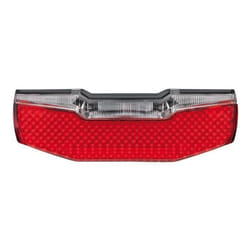 Eclairage arrière 80mm Dynamo pour porte bagage Axa Blue line