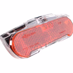 Eclairage arrière 50mm Dynamo pour porte bagage Axa Slim steady