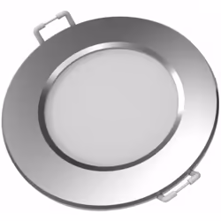 Spot à encastrer spécial salle de bain (7W) - Blanc Équipé d'un transformateur déporté pour une installation dans les zones r ...