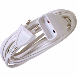 Prolongateur HO3VVH2F 2x0.75 - Prise 6A - 3m Prolongateur avec prise 6A et câble de 3m Idéal pour les appareils électriques d ...
