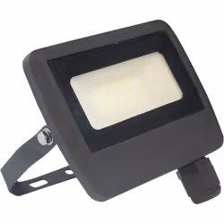 Projecteur étanche IP65 (10W - 800Lm)- Noir Éclairage extérieur économique Indice de protection IP65 pour une utilisation en  ...