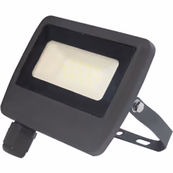 Projecteur étanche IP 65 (20W - 1600 Lm)- Noir Éclairage extérieur économique avec design compact Indice de protection IP65 p ...