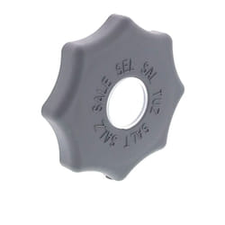 Listo - bouchon Lave-Vaisselle bac sel 84mm gris fonce