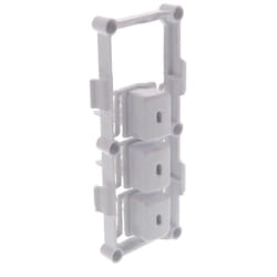 Continental Edison - bouton Lave-Linge poussoir Blanc (ensemble de 3 sur support ) bora