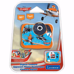 Lexibook Planes - Appareil photo numérique 5MP, 1,3 MP, CMOS, 130 g, Orange, Bleu