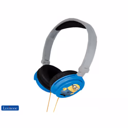 Lexibook HP010DES, Avec fil, 10 - 24000 Hz, Musique, 140 g, Écouteurs, Noir, Bleu, Gris, Jaune