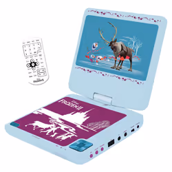 Lecteur DVD portable 7" La reine des Neige