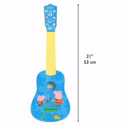 Lexibook Ma 1ère Guitare Peppa Pig 53 cm
