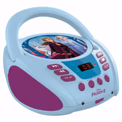 Lexibook RCD108FZ, Children's CD Player, 4 an(s), Bleu, Violet