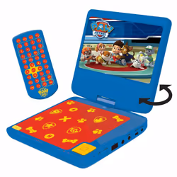 Lexibook Paw Patrol Lecteur DVD Portable, Lecteur DVD pour enfants, 6 an(s), Bleu, Rouge