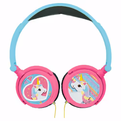 Lexibook HP017UNI, Children's headphones, 4 an(s), Bleu, Rose