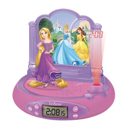 Lexibook Radio réveil projecteur Disney Princesses
