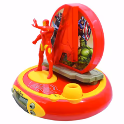 Lexibook Radio réveil projecteur Avengers – Iron Man