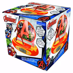Lexibook Radio réveil projecteur Avengers – Iron Man