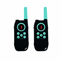 Lexibook Talkie-Walkies Digitaux portée 5km, 3 canaux, 5000 m, LED, AAA, 48 mm, 32 mm
