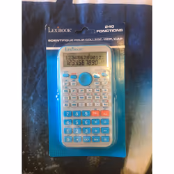 Calculatrice scientifique 240 fonctions