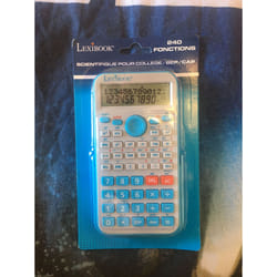 Calculatrice scientifique 240 fonctions