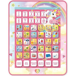 Tablette Éducative bilingue Licorne en français et en anglais