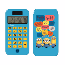 Calculatrice de poche Minions