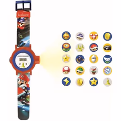 Montre digitale avec projection Mario Kart