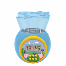 Lexibook RL977PP, Réveil numérique, Peppa Pig, Multicolore, Image, Chine, LCD
