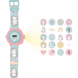 Montre digitale avec projection Licorne