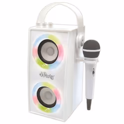 Enceinte Bluetooth portable avec micro et effets lumineux iParty