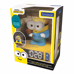 Réveil avec Veilleuse en 3D design Les Minions - Vue supplémentaire 4