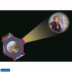 Lexibook Montre digitale avec projection de 20 images design Reine des Neiges
