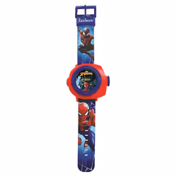 Lexibook Montre digitale avec projection de 20 images design Batman, Montre pour enfants, 3 an(s), Bleu, Rouge