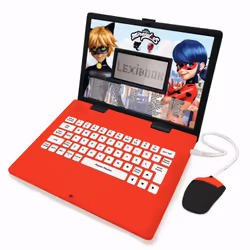 Ordinateur portable éducatif bilingue Miraculous (FR/EN)