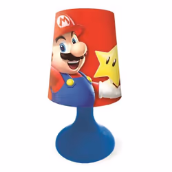 Mini lampe de chevet veilleuse sans fil Super Mario