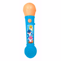 Microphone Lumineux avec Mélodies et Effets Sonores Baby Shark