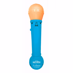 Microphone Lumineux avec Mélodies et Effets Sonores Baby Shark