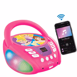 Lexibook RCD109DP-00 Lecteur CD portable Rose