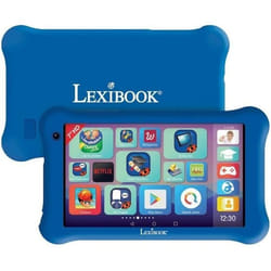 LexiTab  Master 7" la tablette ludo-éducative pour les 6-14 avec contrôle parental et coque en silicone (version FR)