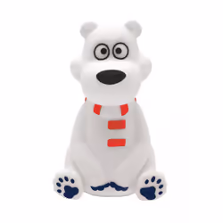 Veilleuse Ours Polaire en 3D avec variation de couleurs