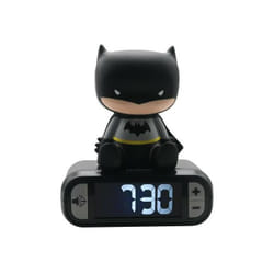 Lexibook - batman - Réveil digital avec veilleuse lumineuse en 3D et effets sonores