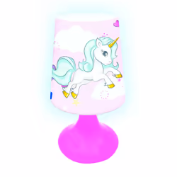 Mini lampe de chevet veilleuse sans fil Licorne