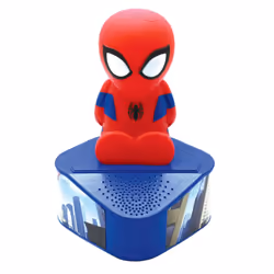 Enceinte Bluetooth avec figurine lumineuse de Spiderman