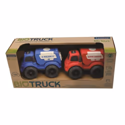 Petites Voitures - Pack de police et camion de pompier