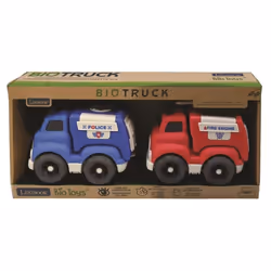 Petites Voitures - Pack de police et camion de pompier