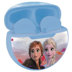 Écouteurs sans fil Bluetooth La Reine des Neiges avec étui de chargement et de rangement