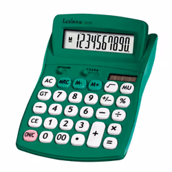 Calculatrice de Bureau verte 10 Chiffres