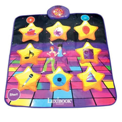 Lexibook Tapis de danse électronique, Bluetooth et lumineux avec 6 modes de jeu