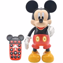Robot Mickey Bilingue Interactif en Anglais/Français
