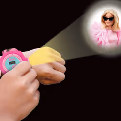 Montre digitale avec projection Barbie