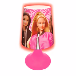 Mini lampe de chevet veilleuse sans fil Barbie