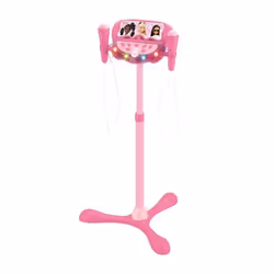 Microphone sur pied Enceinte Bluetooth Barbie