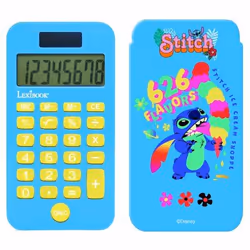 Lexibook Crosslander C45D, Poche, Calculatrice basique, 8 chiffres, Batterie/Solaire, Multicolore